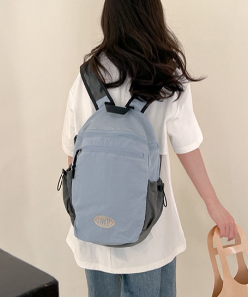 EMS - 80sVTG★EMS★バイカラー/ ナイロン/リュックサック★デイパックサイズ 商品紹介 » 70's “EMS” NYLON BACK PACK - Suntrap, Vintage