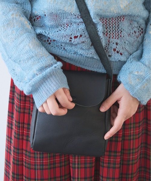 bulle de savon（ビュルデサボン） ショルダーバッグ バッグ leather