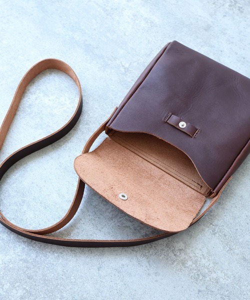 bulle de savon（ビュルデサボン） ショルダーバッグ バッグ leather 