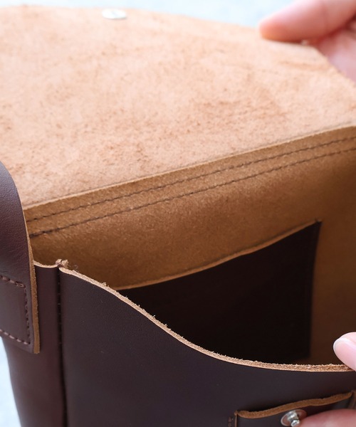 bulle de savon（ビュルデサボン） ショルダーバッグ バッグ leather 