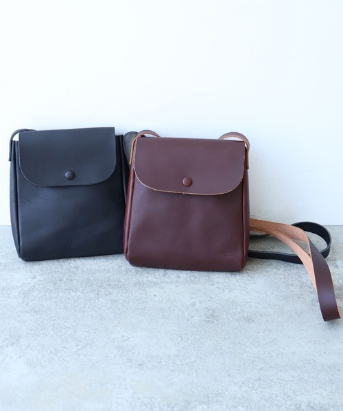 bulle de savon（ビュルデサボン） ショルダーバッグ バッグ leather 