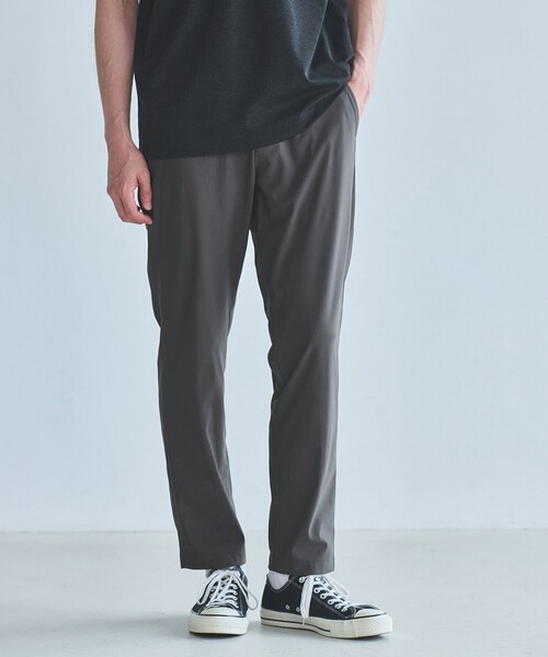 green label relaxing パンツ BREEZY トリコット 9分丈 ナロー