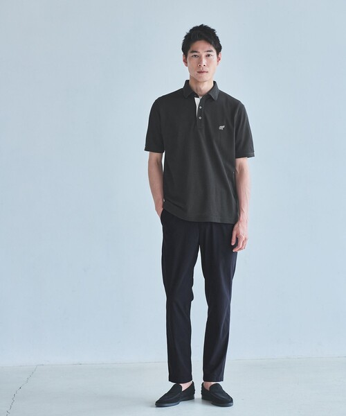 green label relaxing パンツ BREEZY トリコット 9分丈 ナロー