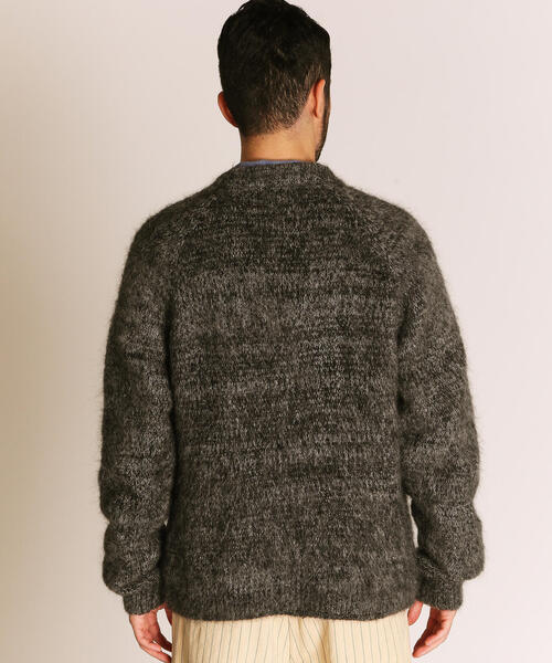 Schott モヘアニットカーディガン Schott N.Y.C カーディガン Schott/ショット/MOHAIR KNIT