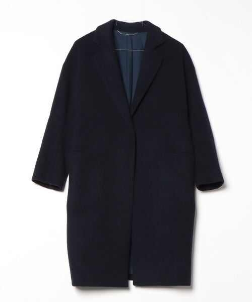 Mila Owen（ミラオーウェン） チェスターコート 0 ネイビー レディース