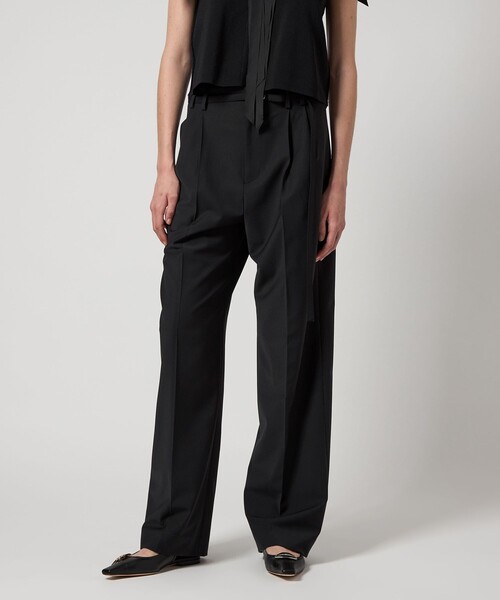 ＜AEWEN MATOPH＞ハイウエスト ベルトパンツ AEWEN MATOPH＞ハイウエスト ベルトパンツ