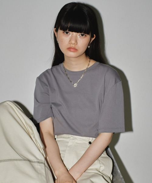 「TODAYFUL」 半袖Tシャツ FREE グレー レディース