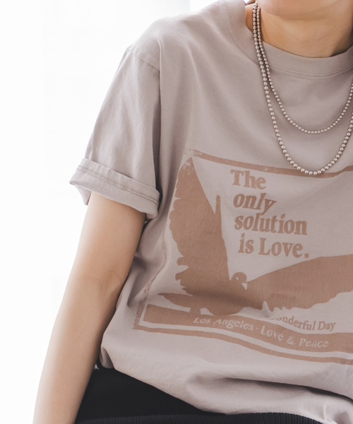「Couture d'adam」 半袖Tシャツ 38 ベージュ レディース