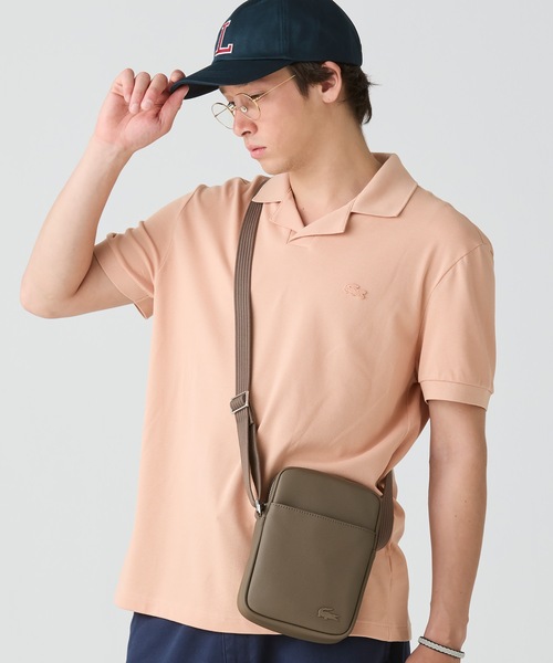 LACOSTE 「LACOSTE」 ショルダーバッグ FREE サンドベージュ