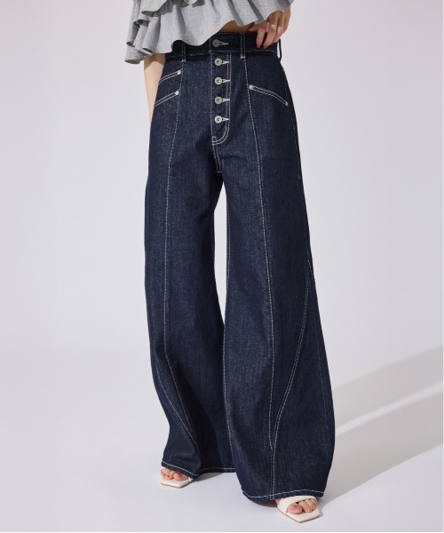rienda デニム デニムパンツ4点セット ZARA rienda - メルカリ
