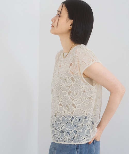 tシャツ リボンフレンチスリーブプルオーバー レディース URBAN RESEARCH ROSSO WOMEN（アーバンリサーチ ロッソ）の