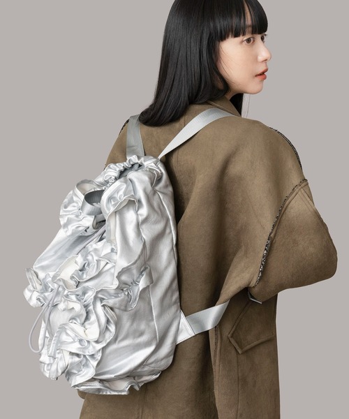 Casselini（キャセリーニ） デイバック リュック フリルナップサック 