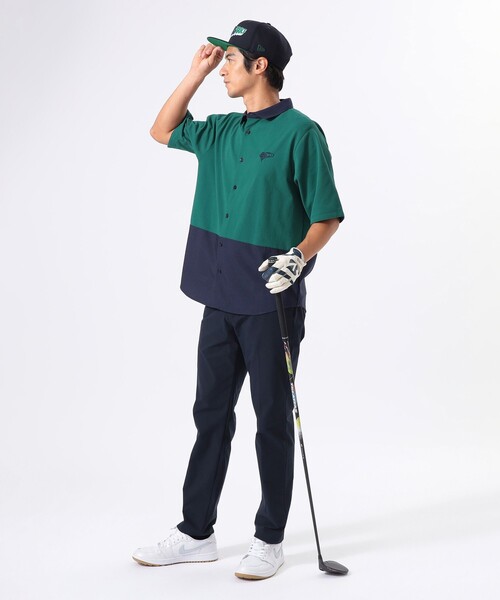 【新品未使用】ビームスゴルフORANGE LABEL / Bマーク ポロシャツ BEAMS GOLF（ビームス ゴルフ）【8/7値下げ】ORANGE LABEL