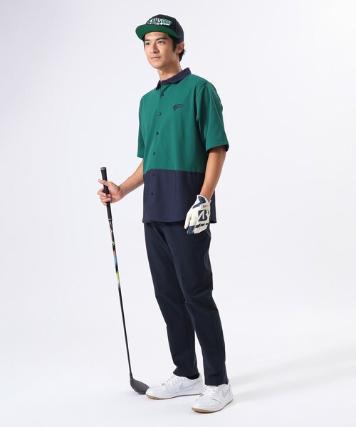 BEAMS GOLF（ビームス ゴルフ） ポロシャツ ORANGE LABEL / ワイド