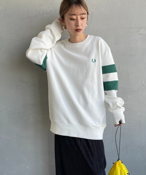 FRED PERRY（フレッドペリー） トレーナー スウェット PEACHED TIPPED