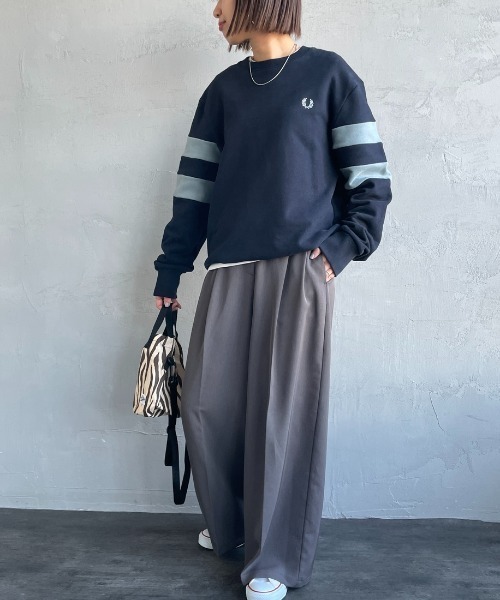 FRED PERRY（フレッドペリー） トレーナー スウェット PEACHED TIPPED