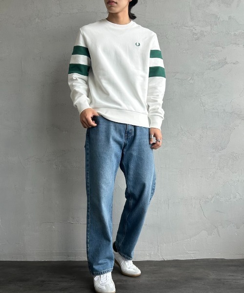 FRED PERRY（フレッドペリー） トレーナー スウェット PEACHED TIPPED