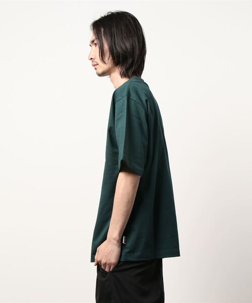 「BEN DAVIS」 半袖Tシャツ L オレンジ メンズ