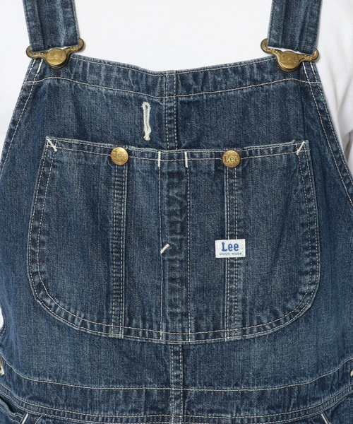 Lee 「Lee」 デニムオーバーオール X-SMALL ライトブルー メンズ