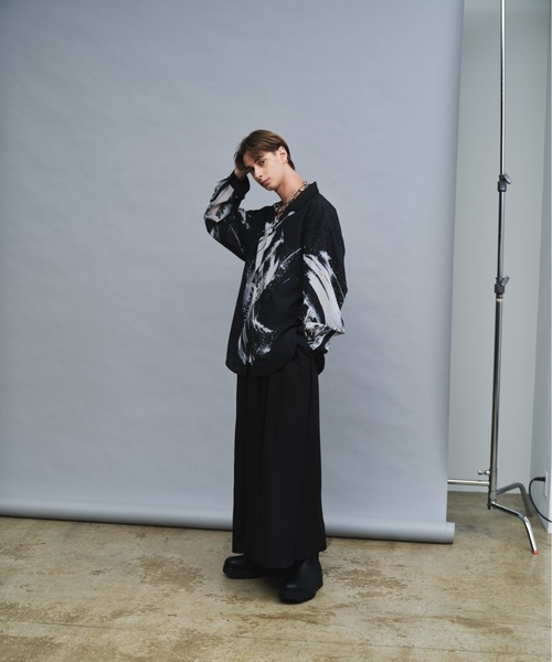 ▽▲ユーリページ▽▲ KUUUPY 「KUUUPY」 長袖シャツ SMALL ブラック メンズ