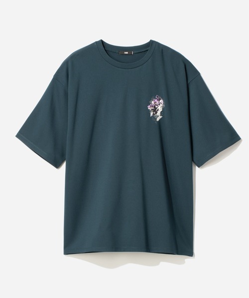 「HARE」 半袖Tシャツ MEDIUM ブラック メンズ