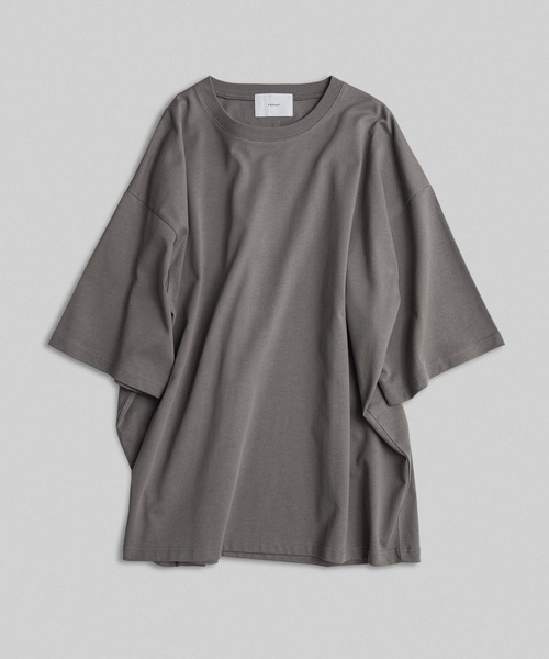 「remer」 7分袖Tシャツ SMALL ターコイズブルー メンズ