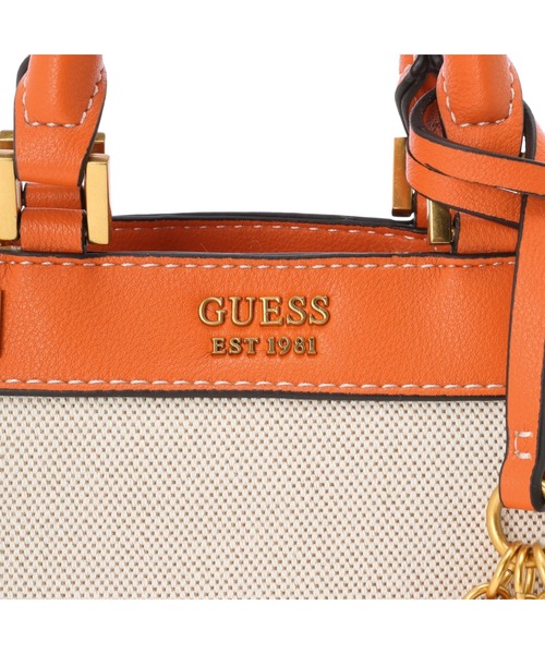 GUESS 「Guess」 2WAYバッグ ONE SIZE オレンジ レディース GUESS 「Guess」 2WAYバッグ ONE SIZE オレンジ レディース
