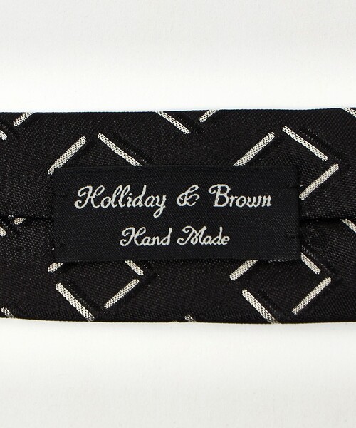UNITED ARROWS ネクタイ 「HOLLIDAY＆BROWN」スクエア