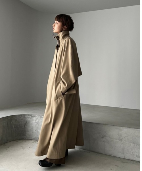 todayful トゥデイフル スタンドカラートレンチコート 36 オートミール TODAYFUL（トゥデイフル）の「TODAYFUL(トゥデイフル) 