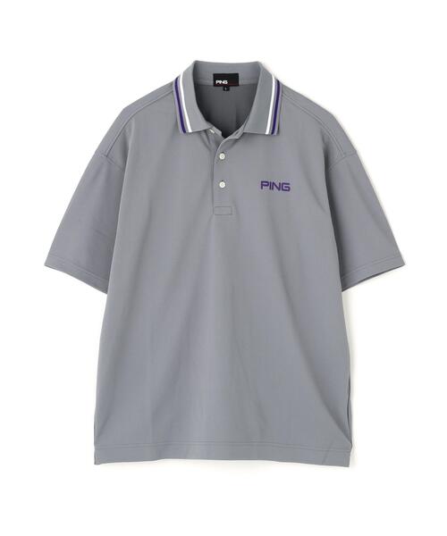 PING（ピン） ポロシャツ 「PING APPAREL」Wメッシュ アセイヤーン半袖