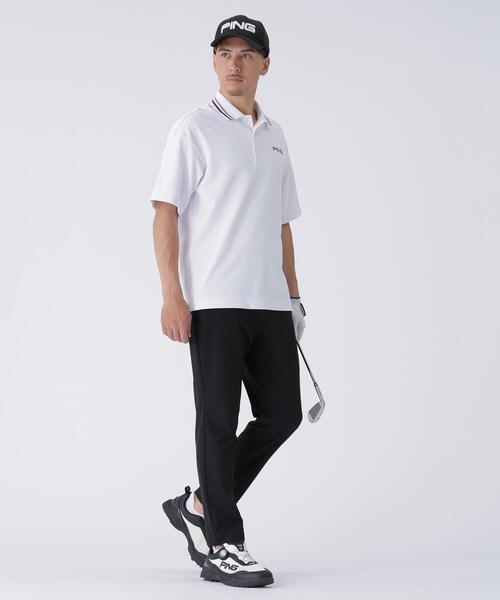 PING（ピン） ポロシャツ 「PING APPAREL」Wメッシュ アセイヤーン半袖