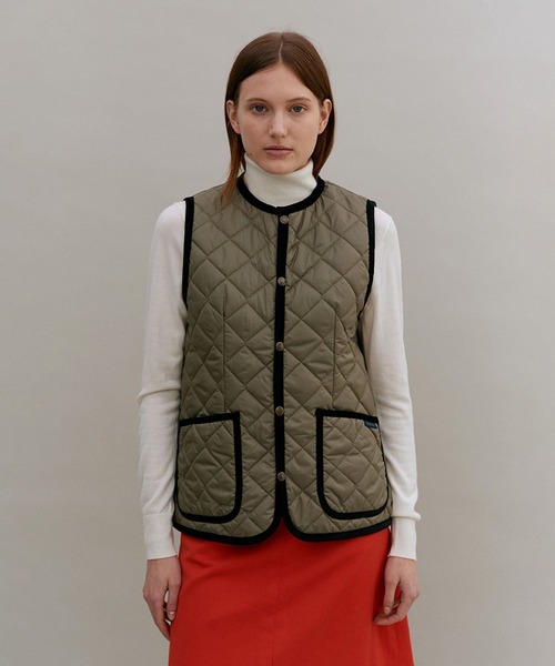 LAVENHAM（ラベンハム） ベスト ジレ Contrast Cornard Gilet Womens
