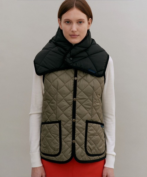 LAVENHAM（ラベンハム） ベスト ジレ Contrast Cornard Gilet Womens