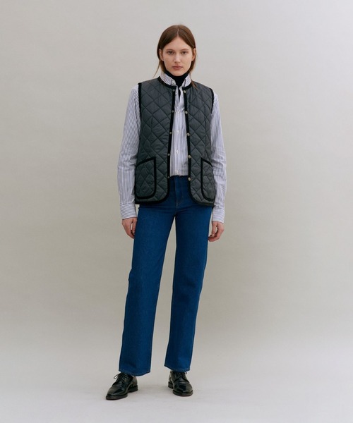LAVENHAM（ラベンハム） ベスト ジレ Contrast Cornard Gilet Womens