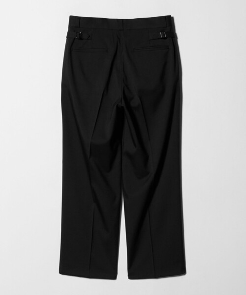 Thingless スラックス 「Thingless」サイドアジャスト 2プリーツ