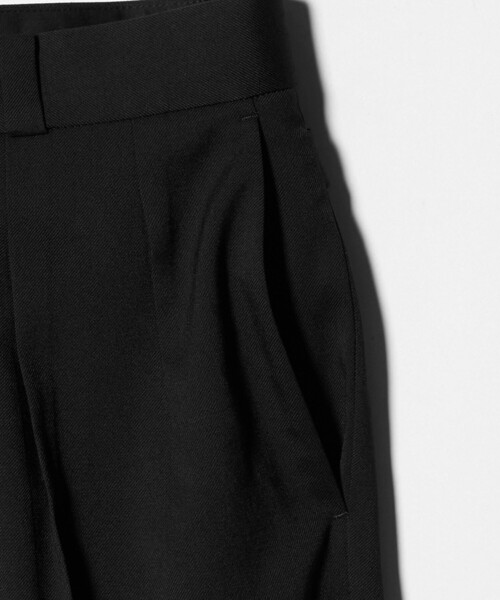 Thingless スラックス 「Thingless」サイドアジャスト 2プリーツ