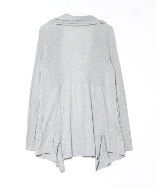 Theory グレー ジップアップカーディガン S theory 「theory 」 ニット