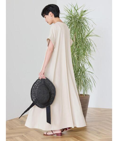 「AMERICAN HOLIC」 半袖ワンピース M ブラック レディース_画像6