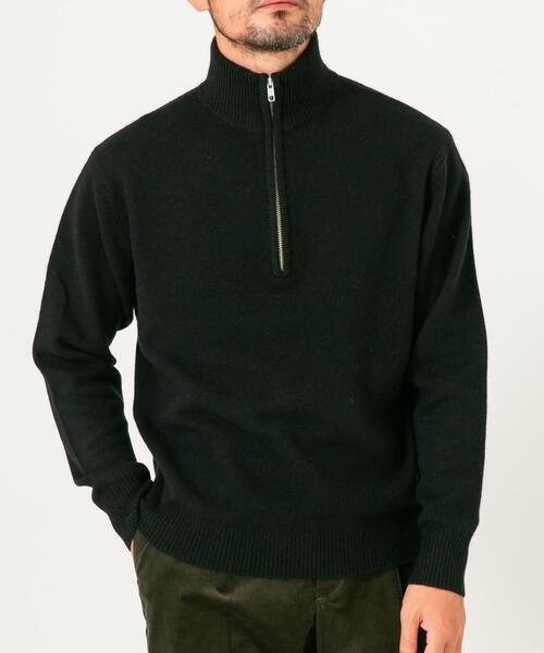 【利用1回】BRIEFING ラムズウールセーター ブラック サイズXL URBAN RESEARCH ROSSO MEN セーター ニット 「XLサイズあり