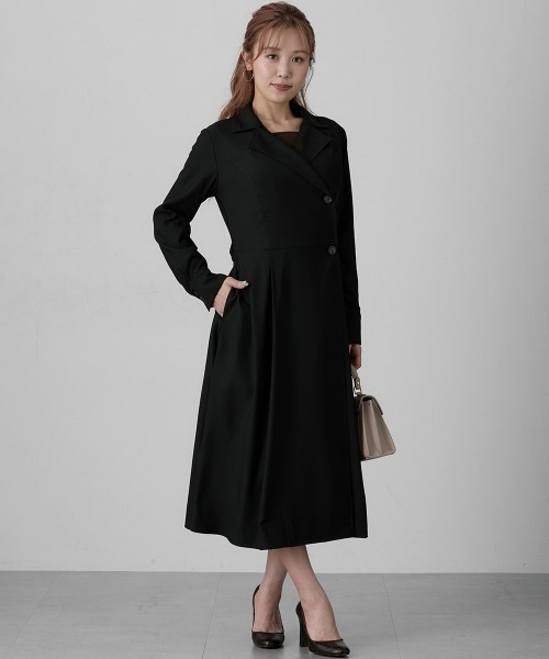 【希少✨】バーバリー　トレンチワンピ➕カシュクールワンピース2点セット38 Nissen glamor（ニッセングラマー） ワンピース 「大きい胸専用」2WAY