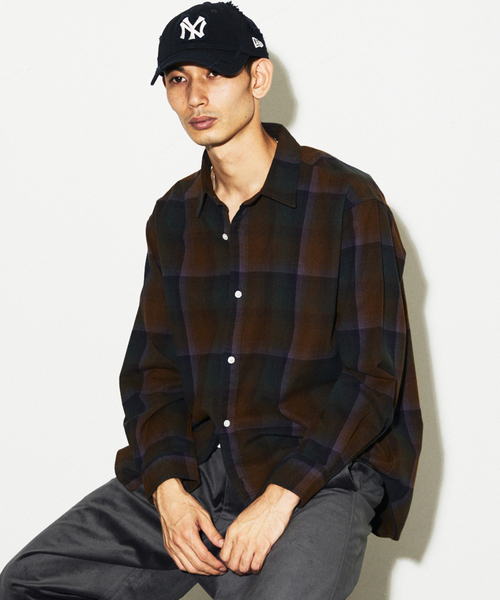 JOURNAL STANDARD（ジャーナルスタンダード） シャツ オンブレチェック