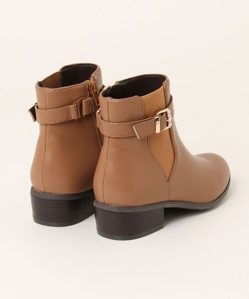 「JELLY BEANS」 ショートブーツ SS ブラック レディース_画像2