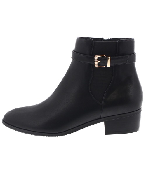 「JELLY BEANS」 ショートブーツ SS ブラック レディース_画像4