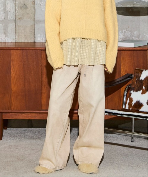 MAISON SPECIAL（メゾンスペシャル） パンツ 2way Wide Cocoon Pants