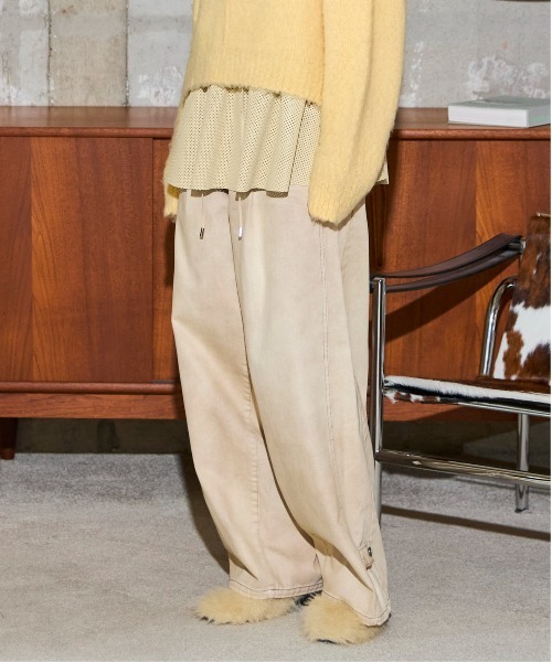 MAISON SPECIAL（メゾンスペシャル） パンツ 2way Wide Cocoon Pants