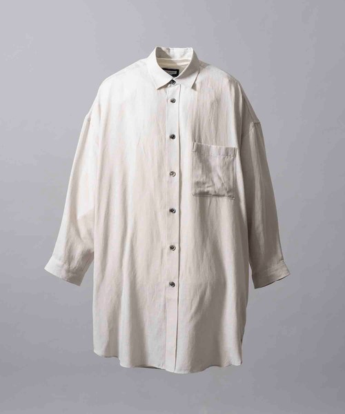 MAISON SPECIAL 「MAISON SPECIAL」 長袖シャツ 1 ライトブルー メンズ