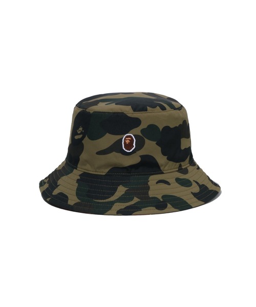 【A BATHING APE】カモフラージュ バケットハット A BATHING APE（アベイシングエイプ） 帽子 ハット 1ST CAMO ONE POINT