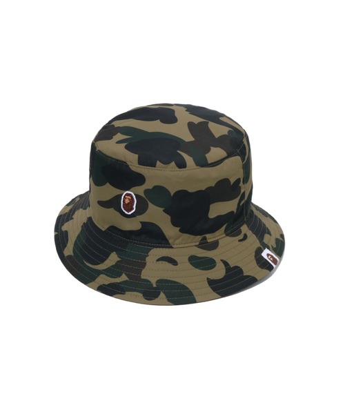 A Bathing Ape カモフラージュ バケットハット　頭囲60cm A BATHING APE（アベイシングエイプ） 帽子 ハット 1ST CAMO ONE POINT