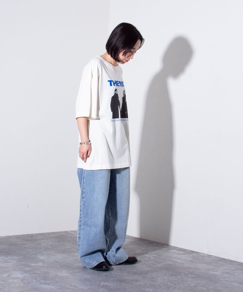 「GOOD ROCK SPEED」 半袖Tシャツ M ホワイト系その他 メンズ_画像8