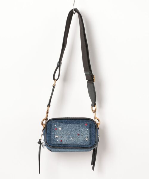 新品☆ザ デニム チェーン スナップショット ショルダーバッグ MARC JACOBS(マーク ジェイコブス)｜【公式】THE DENIM CHAIN SNAPSHOT